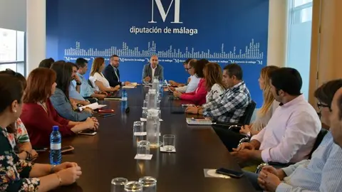 Conejo con alcaldes y portavoces socialistas
