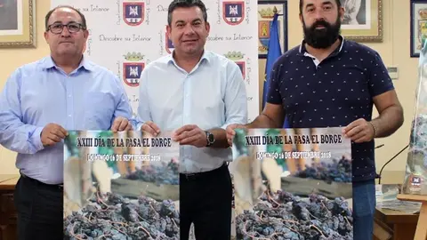 Presentación del Día de la Pasa de El Borge en Mancomunidad