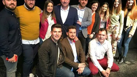 Presentación del PSOE de Almáchar