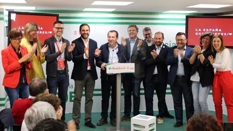 José Luis Ruiz Espejo e Ignacio López en rueda de prensa