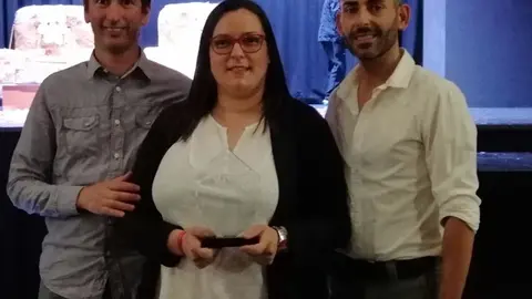 Rocío Reyes, ganadora del galardón