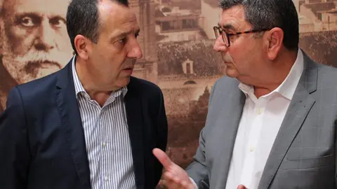 Ruiz Espejo y Moreno Ferrer en Vélez. Archivo