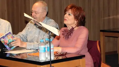Momento de la presentación del libro