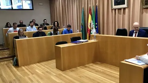 Imagen de archivo del pleno veleño