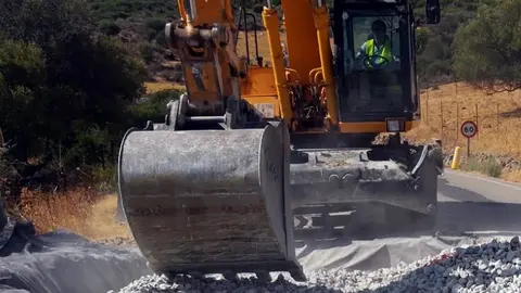 Obras en caminos rurales