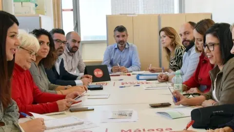 Grupo socialista en Diputación