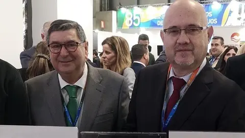 Moreno Ferrer y Pérez Atencia en Fitur