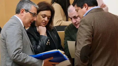 Salado y los populares en Diputación