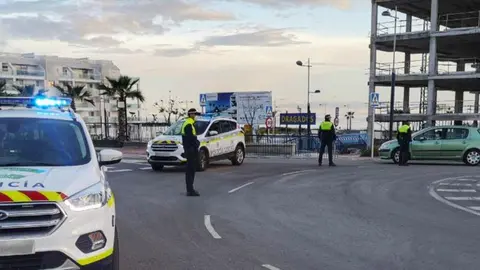 Control Policía de Torrox
