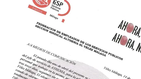 Comunicado de UGT