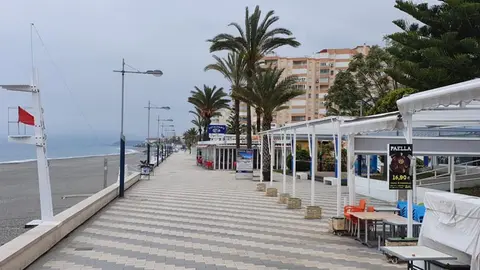 Chiringuitos de Torrox cerrados