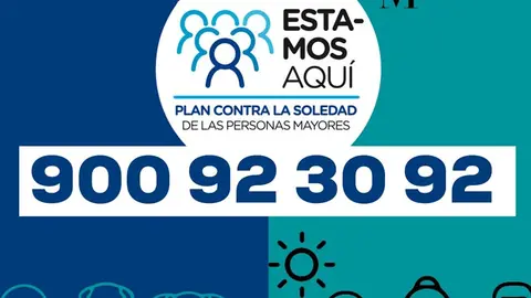 Teléfono contra la soledad de Diputación
