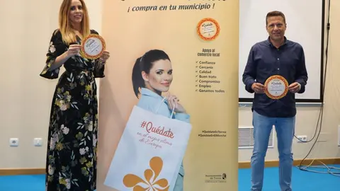 Extremera y Medina en la presentación