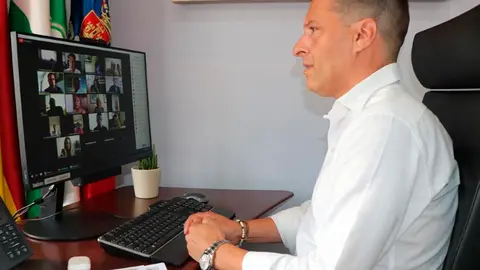 Medina en el pleno telemático