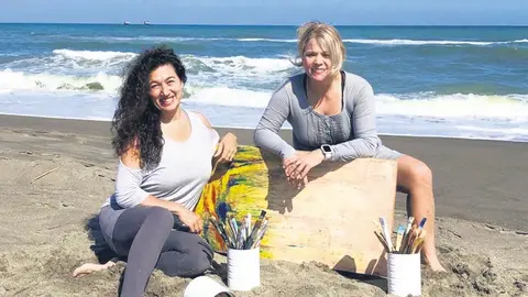 Silvana Orcese y Ludmila Serra