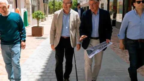 Salado con Armijo en Nerja