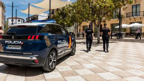 Policía Nacional en Vélez-Málaga
