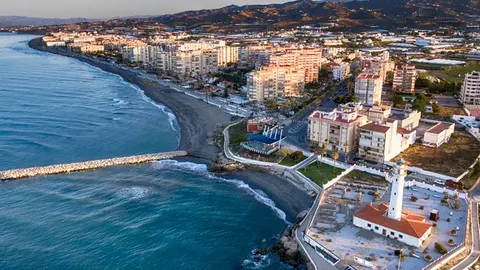 Vista de Torrox Costa y El Morche