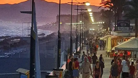 Paseo marítimo de Ferra, en Torrox Costa