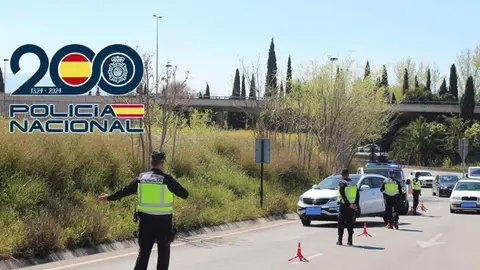 Control de la Polic&iacute;a Nacional