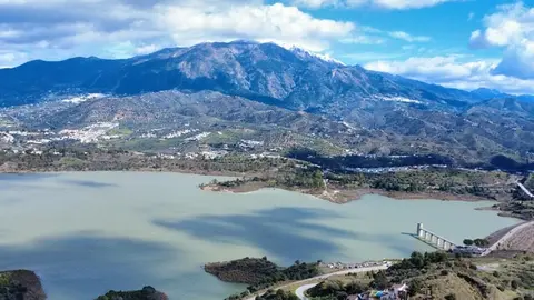 Presa de La Vi&ntilde;uela. Foto de Mari &Aacute;ngeles Ruiz