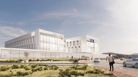 Recreaci&oacute;n del futuro hospital privado