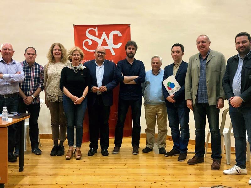 Los ponentes con la SAC