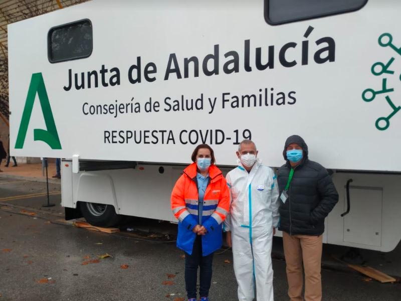 Imagen de archivo del equipo de cribado masivo